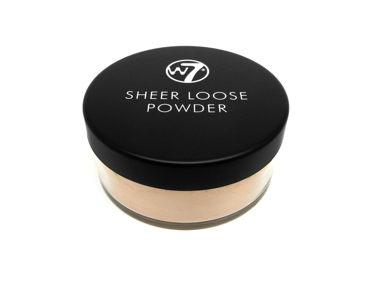 Пудра розсипчаста W7 SHEER LOOSE POWDER NATURAL BEIGE 20 г