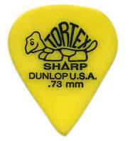 DUNLOP Tortex Sharp, Медіатори з гострим наконечником 0,73 мм. 0,88 мм. 1,00 мм (Ціна за 1 шт)