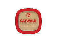 Пудра компактна W7 CATWALK COMPACT POWDER BEIGE 7г