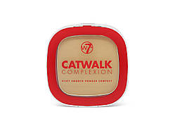 Пудра компактна W7 CATWALK COMPACT POWDER BEIGE 7г