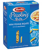 Дитячі макарони Piccolini Mini penne rigate Barilla 0.5 кг