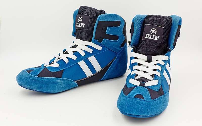 Борцовки (боксерки) Zelart Sport замшеві р-р36-45