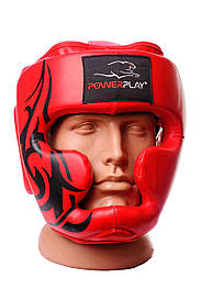 Боксерський шолом PowerPlay 3043 червоний