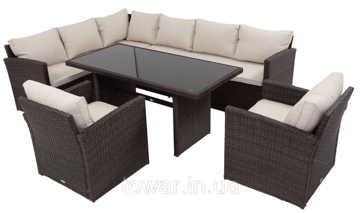 Куточок Technorattan Garden з кріслами Caprice