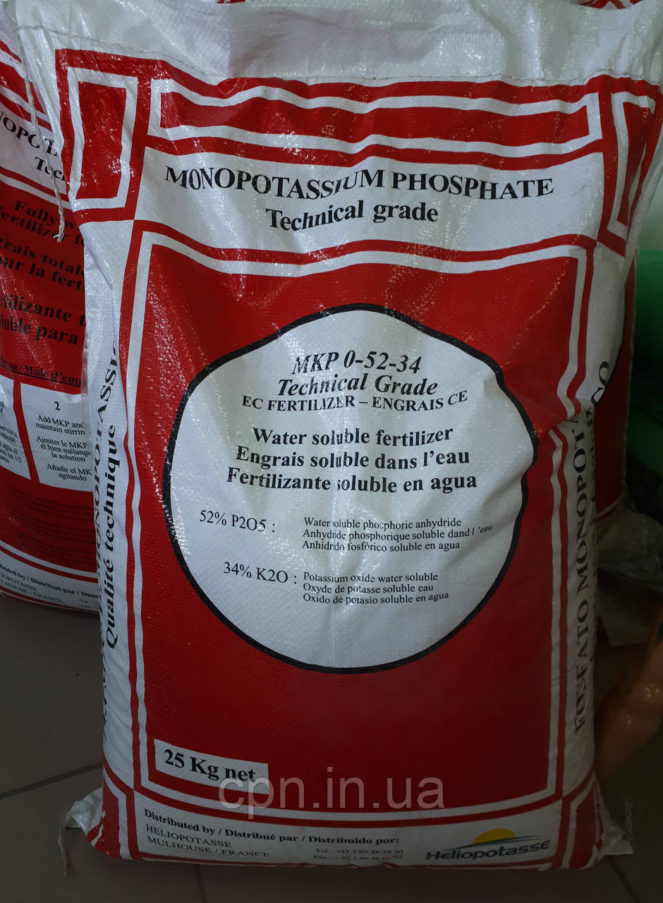Монокалійфосфат (Heliopotasse) 25кг