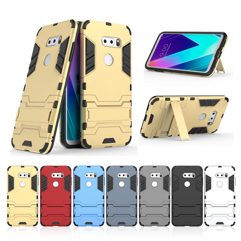 PC + TPU чохол Metal armor для LG V35 (7 кольорів)