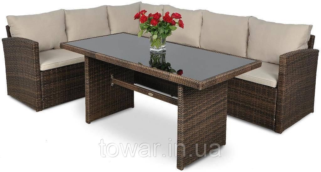 Великий садовий куточок із бронзи Technorattan Caprice