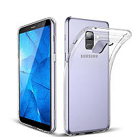 Прозорий силіконовий чохол Samsung Galaxy A6 (2018)