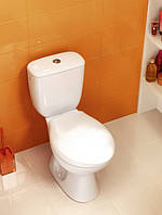 Компакт Cersanit ПРЕЗИДЕНТ бічний підведення в підлогу з кришкою поліпропілен РТ 020