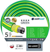 Шланг поливочный садовый Cellfast Green ATS2 3/4"19мм 50м 15-121