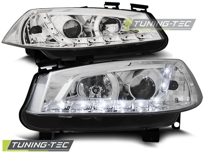 Передні фари Renault Megane 2 тюнінг led оптика