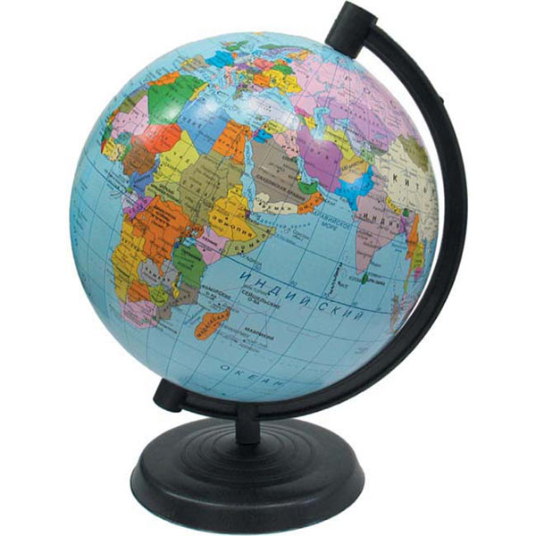 Глобус політичний 26 см, фото 1