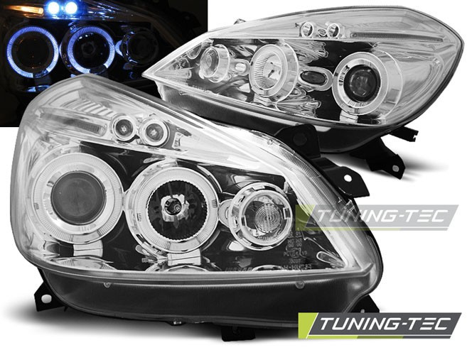 Передні фари тюнінг оптика Renault Clio 3