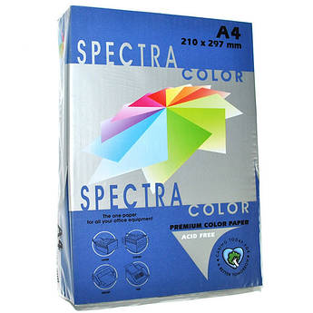 Папір кольоровий темно-синій, 25 аркушів, А4, 160 г/м2, IT 42A Cobalt, Spectra Color