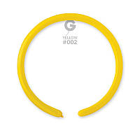Кулі для моделювання Жовтий 02, В упак: 100 шт. Пр-во:"Gemar" (Італія)