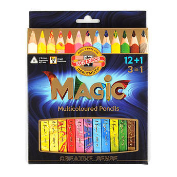 Олівці кольорові Koh-i-Noor Magic 12 кольорів 340801