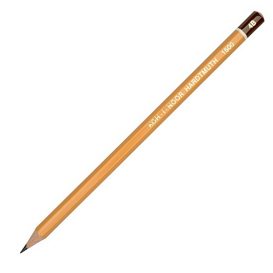 Олівець графітний 4B, Koh-i-noor 1500