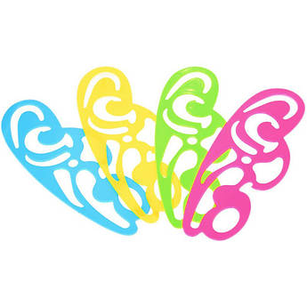 Лекало універсальне, непрозоре кольорове, Спектр-канцпласт ЛУ-1НЦ