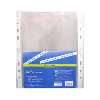 Файли А5 глянцеві 40 мікрон 100 штук Buromax BM.3845