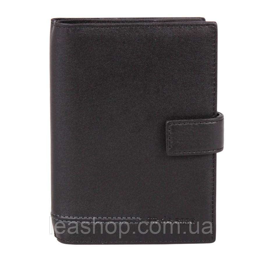 Чорна обкладинка для документів і паспорта, фото 1