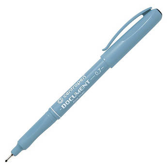Лінер 0.7 мм, чорний, Document Centropen 2631