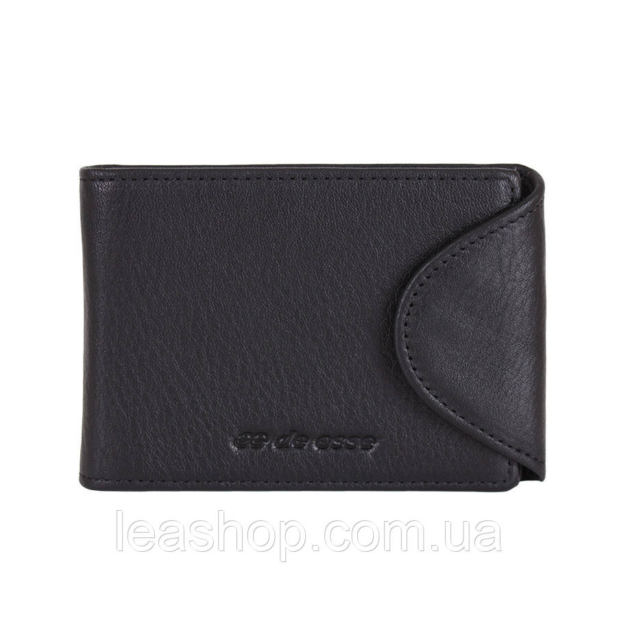 Обкладинка для документів Чорна на кнопці, фото 1