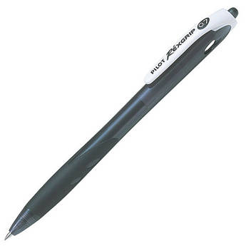 Ручка кулькова чорна 0.7 мм, Pilot Rexgrip