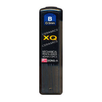 Грифелі для механічного олівця 0,5 мм, B (12 штук) Dong-A XQ Ceramics