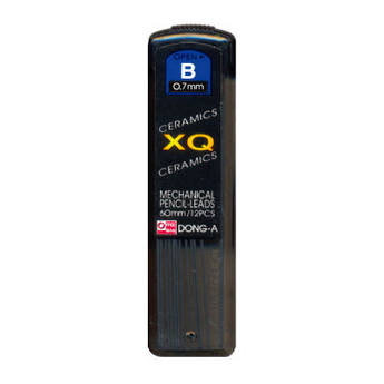 Грифелі для механічного олівця 0,7 мм, В (12 штук) Dong-A XQ Ceramics