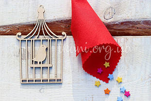 Фетр корейський м'який 1,2 мм для рукоділля і творчості, 20*30см, RN-23, червоний