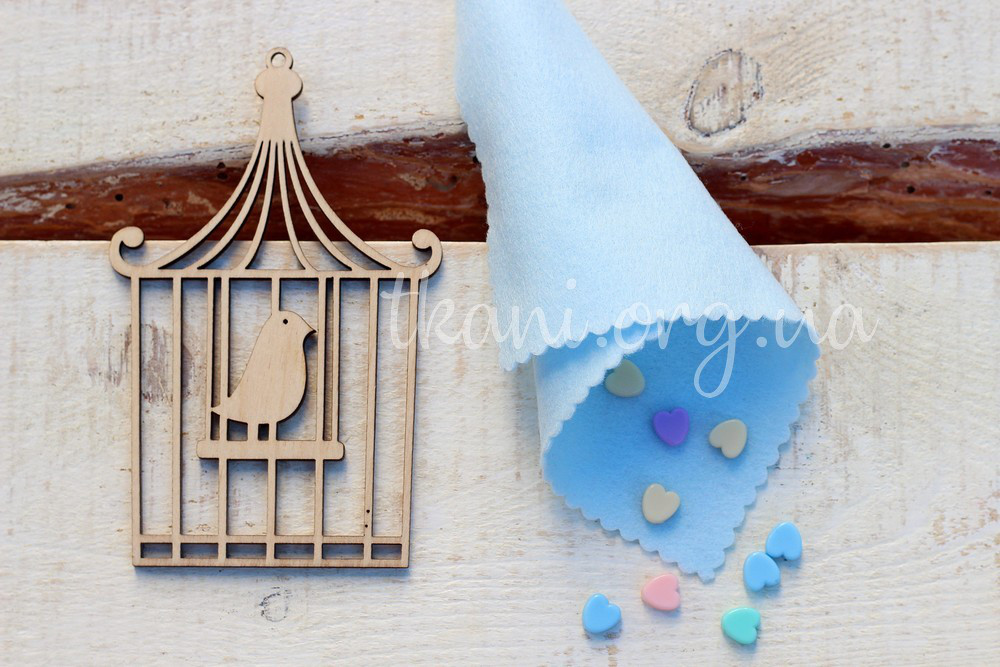 Фетр корейський м'який 1,2 мм для рукоділля і творчості, 100*110см, RN-45, світло-блакитний, фото 1