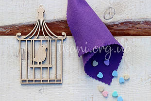 Фетр корейський м'який 1,2 мм для рукоділля і творчості 20*30см, A-10, фіолетовий