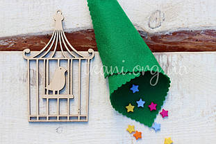 Фетр корейський м'який 1,2 мм для рукоділля і творчості, 20*30см, RN-15, зелений