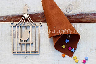 Фетр корейський м'який 1,2 мм для рукоділля і творчості, 20*30см, RN-06, світло-коричневий