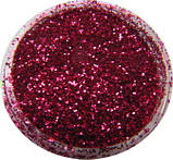 Пісок для дизайну нігтів Рожевий яскравий ., фото 2