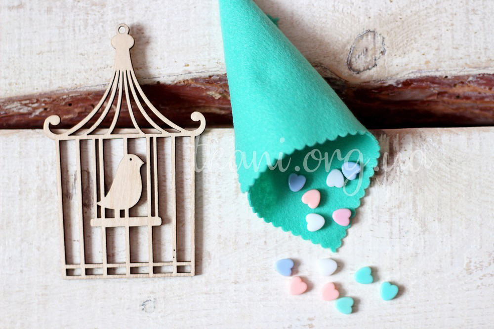 Фетр корейський м'який 1,2 мм для рукоділля і творчості, 20*30см, RN-41, аквамарин, фото 1