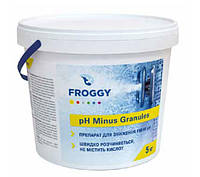 Хімія для басейнів Froggy рН- Minus Granules (гранули) 5 кг — Препарат для зниження рівня pH 
