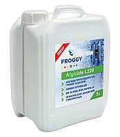 Хімія для басейнів Froggy Algyrid L220 5 л — Рідкий препарат для видалення водоростей. Піниться