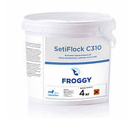 Хімія для басейнів Froggy SetiFlock C310 25 кг — Гранульований коагулянт на основі сульфату алюмінію