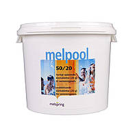 Хімія для басейну Melpool (Melspring) 50/20 — Шок-хлор стабілізований, таблетки по 20 г 5 кг