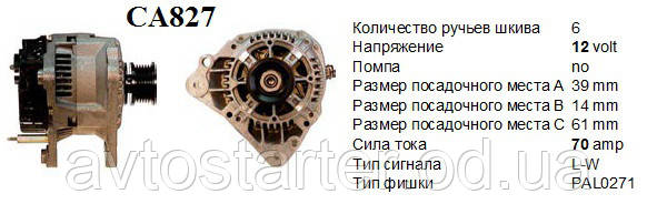 Оригінальний генератор Bosch AUDI SKODA VOLKSWAGEN SEAT, фото 1