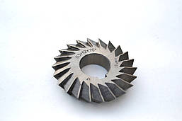 Фреза двовуглова несиметрична 63х12х75 ⁇ Р6М5. СРСР