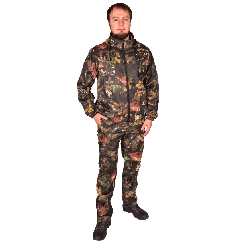 Камуфляжний костюм з капюшоном UkrCamo КДТ 48р. Дубок темний, фото 1