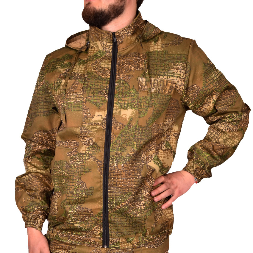 Камуфляжный костюм с капюшоном UkrCamo КВ 48р. Варан, фото 1
