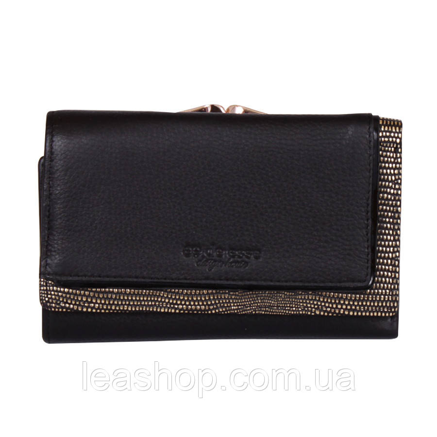 Гаманець Чорний з відділенням для фото, фото 1