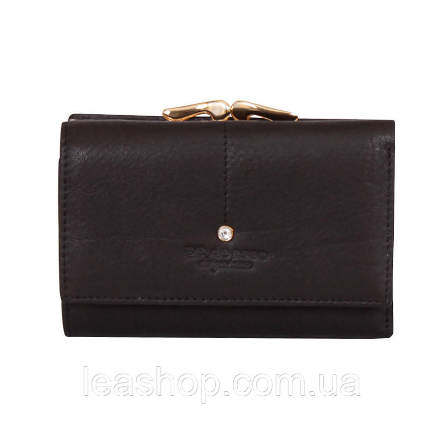 Класичний чорний гаманець, фото 1