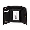 Чорний гаманець з натуральної шкіри, фото 3