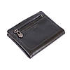 Гаманець Чорний з гладкою натуральної шкіри, фото 3