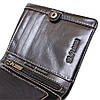 Гаманець Чорний з гладкою натуральної шкіри, фото 5