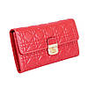 Гаманець червоний з м'якої матової шкіри, фото 3